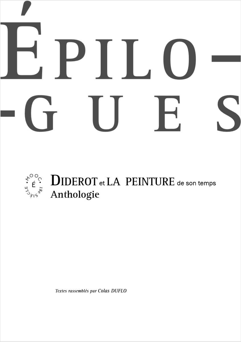 Couverture de l'e-book des épilogues du MOOC