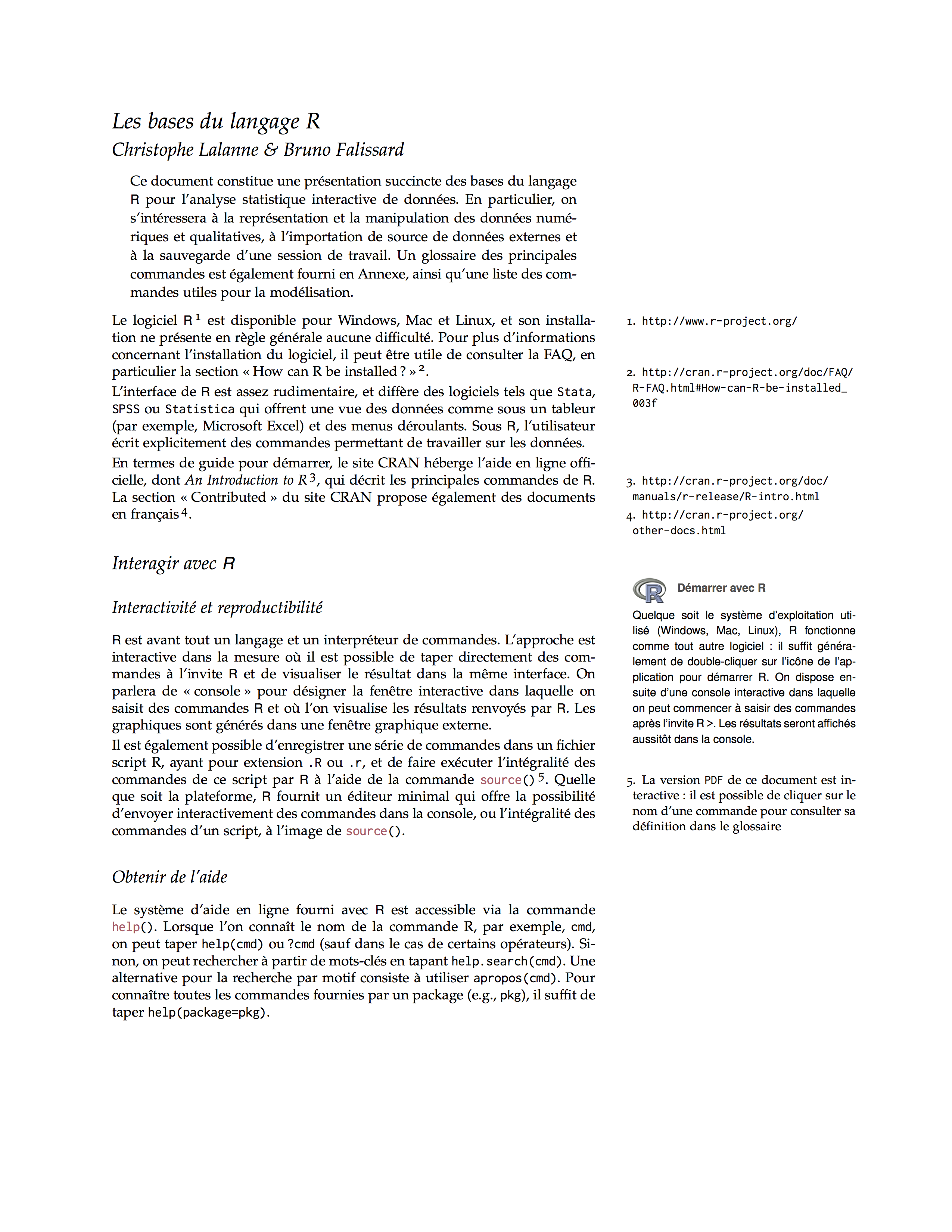 Document IntroR